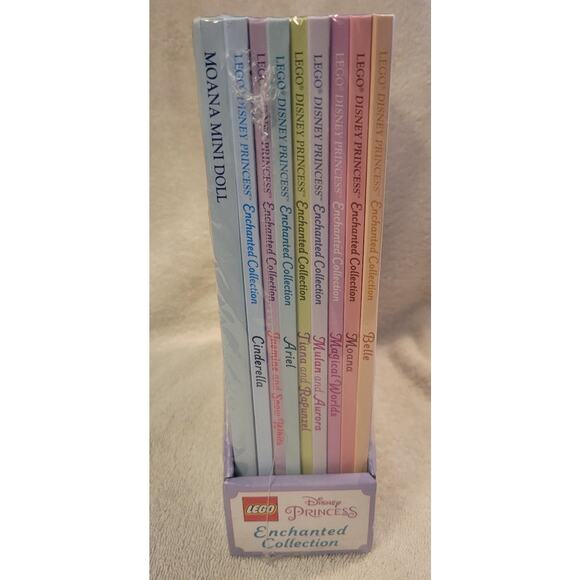 LEGO Disney Princess Enchanted 8 Book Collection with Moana Mini Figure Toy New - Picture 4 of 6